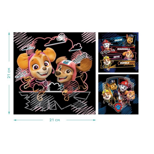 Zdrapka artystyczna Psi Patrol 200194